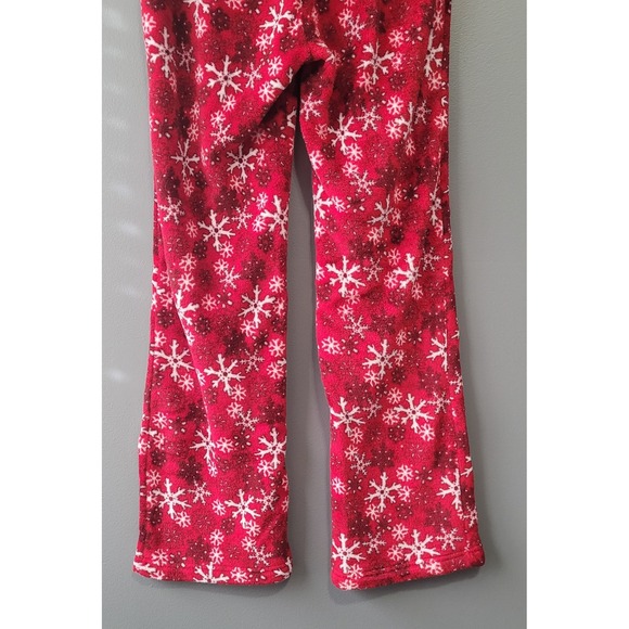 George‎ Women's Red/White Super Soft Pajama Snowflakes Pants Size Medium - Picture 8 of 8